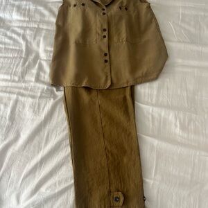 Zara Olive Green Pantsuit 🔥🔥🔥